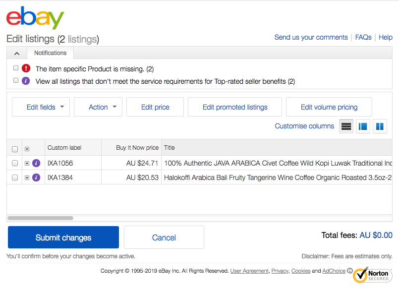 ebay bulk listing tool free